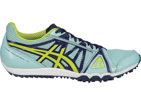 Asics Atletiekschoenen Dames, HYPER Blauw/LichtGroen/Donkerblauw - Asics Loopschoenen Outlet | B4830529-VA